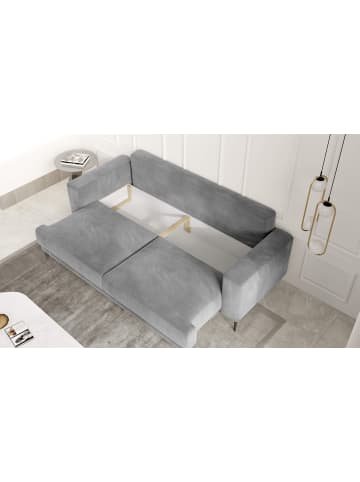 MF Design Daria 2-Sitzer in Hellgrau -  (L) 248 x (B) 248 x (H) 95 cm