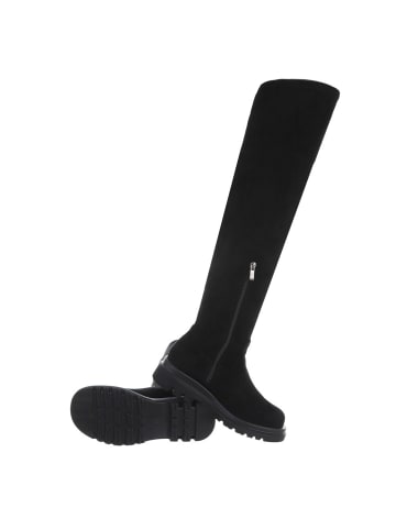 Ital-Design Stiefel in Schwarz