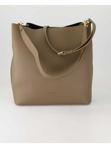 Seidenfelt Shopper in Grün