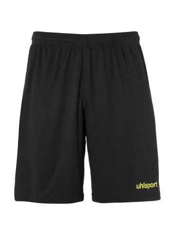 uhlsport  Shorts CENTER BASIC - OHNE INNENSLIP in schwarz/fluo gelb