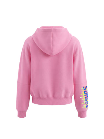 IZIA Women Hoodie in Pink