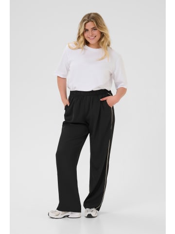 KAFFE curve Casual Hose KCtenna Loose fit in Black Deep