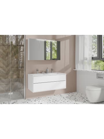 byLiving Spiegelschrank SPREE in weiß - B 100, H 60, T 20 cm