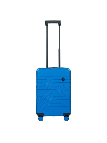 BRIC`s BY Ulisse 4-Rollen Kabinentrolley 55 cm in electric blue