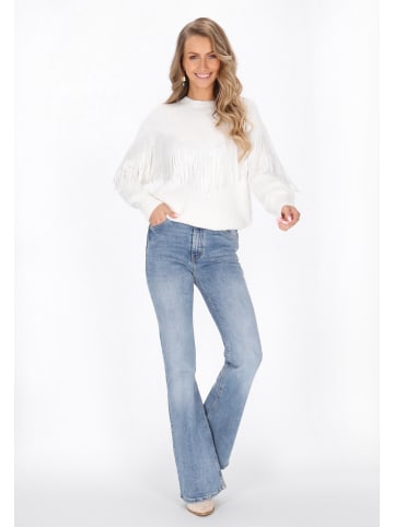 IZIA Women Sweater in offwhite