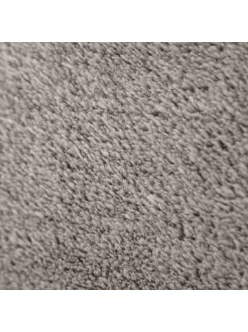 KADIMA DESIGN Teppich Kurzflor waschbar Unifarben Wohnzimmer in Grau