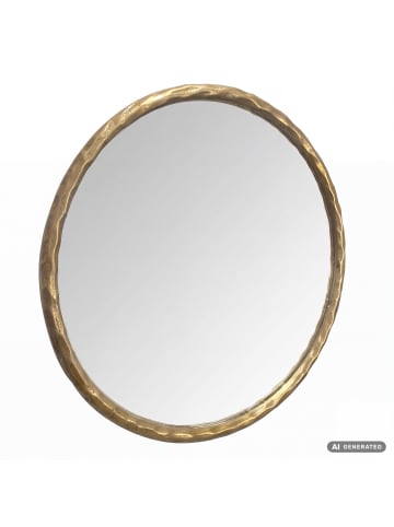 FineBuy Spiegel in Gold / Glas / 60x4x60