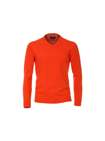 Venti V Pullover in orange