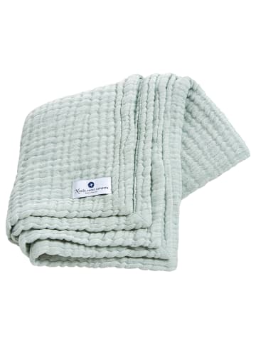nordic coast company  Babydecke 4 in 1 in Mint 80 x 80 cm