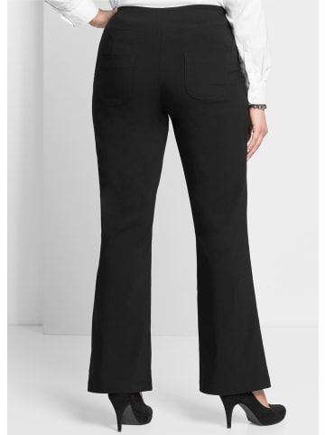 sheego Bootcuthose in schwarz