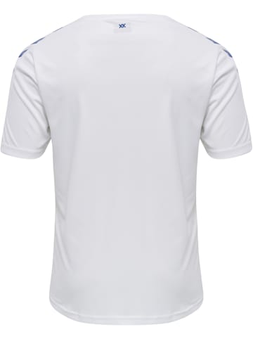 Hummel Hummel Jersey S/S Hmlcore Multisport Herren Atmungsaktiv Schnelltrocknend in WHITE/TRUE BLUE