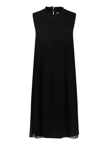 BETTY & CO Plisseekleid ohne Arm in Schwarz