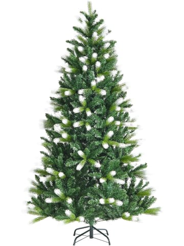 COSTWAY Weihnachtsbaum PVC-Zweigen in Grün