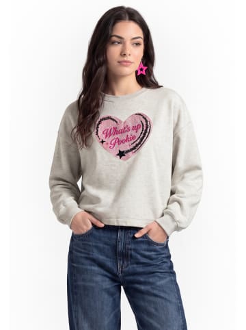 myMo Women Sweatshirt in Offwhite