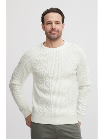 FQ1924 Strickpullover FQKyle raglan cable knit 21900574 in Weiß