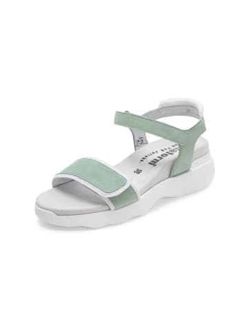 VITAFORM Samtziegenleder Sandalen in mint