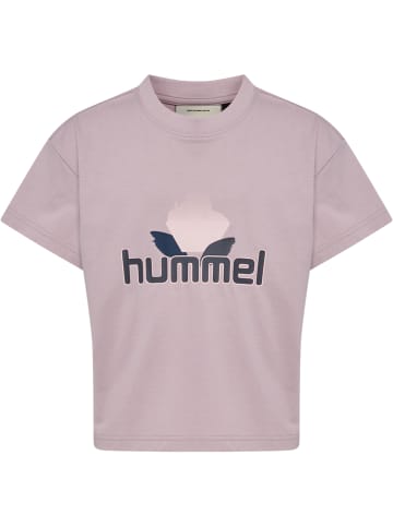 Hummel T-Shirt Hmljr Boxy Mädchen in SEA FOG