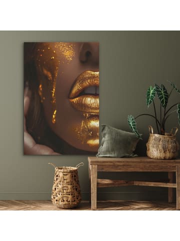 OnlyWow Akustibild Goldenes Gesicht