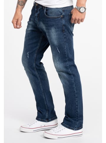 Rock Creek Jeans Straight Leg in Blau