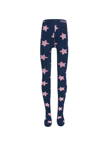 ewers Strumpfhose Glitzersterne in navy