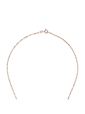 Amor Kette mit Anhänger Silber 925, rosévergoldet in Roségold