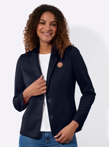 WITT WEIDEN Jersey-Blazer in marine