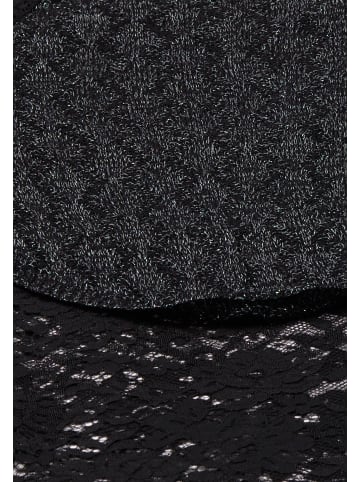 lurea Damen Strickpullover in Schwarz