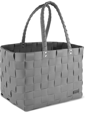 normani Flechtkorb 20 Liter in Anthrazit