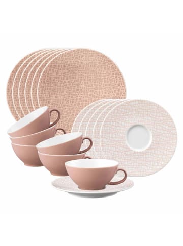 Seltmann Weiden 18-tlg. Teeservice Life Fashion in – in Posh Rose
