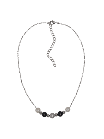 Steuer Modeschmuck Metall in silber