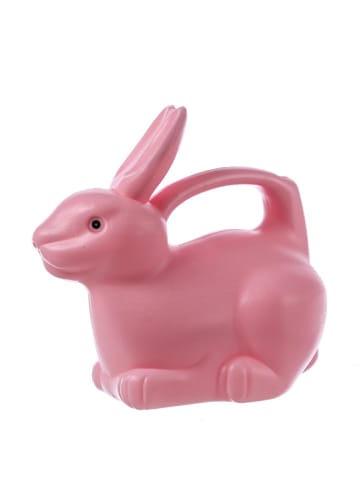 HOLLYHOPPER Kinder Gießkanne Hase Rosi 1,5 Liter H. 21cm in rosa