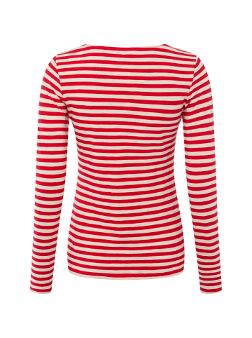 Marc O'Polo Langarmshirt in rot beige - 0004