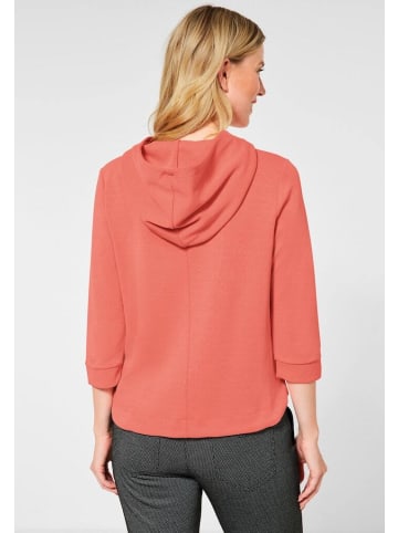 Street One Sweatshirt in sunset coral