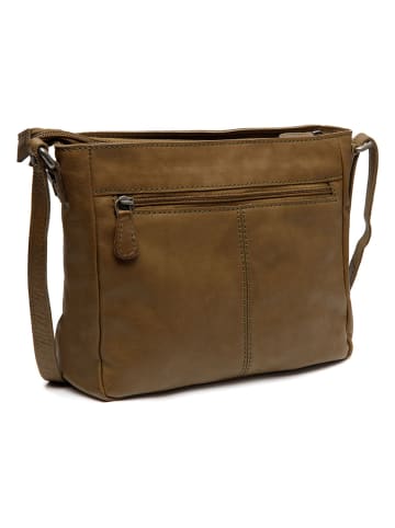 The Chesterfield Brand Weimar Umhängetasche Leder 24 cm olive green