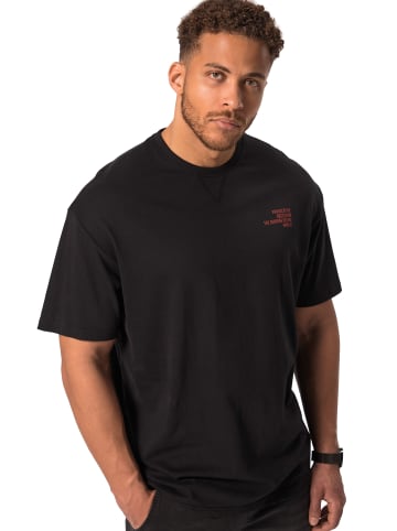 STHUGE Kurzarm T-Shirt in schwarz