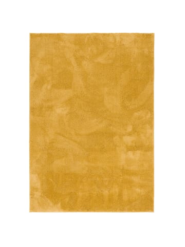 Pergamon Hochflor Langflor Super Soft Teppich Silky in Curry