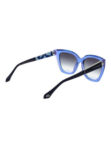 Ana Hickmann Damen Sonnenbrillen Katzenauge Blau