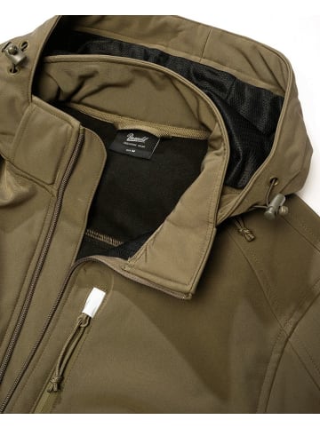 Brandit Softshelljacke "Softshelljacket Hurricane" in Grün