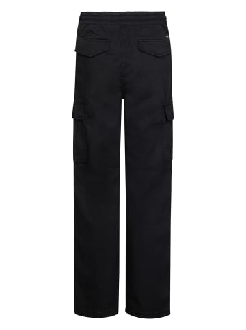 Petrol Industries Twill-Cargohose Forgelake in Schwarz