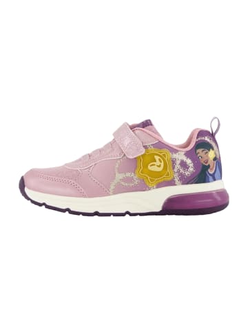 Geox Sportliche Schnürschuhe in Rosa