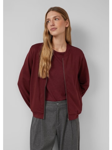 s.Oliver Sweatshirt Jacke in 3902_bordeaux