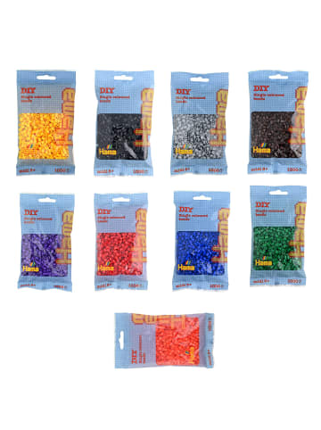 Hama Set mit 10.000 Midi-Bügelperlen Standard Farben - ab 5 Jahren