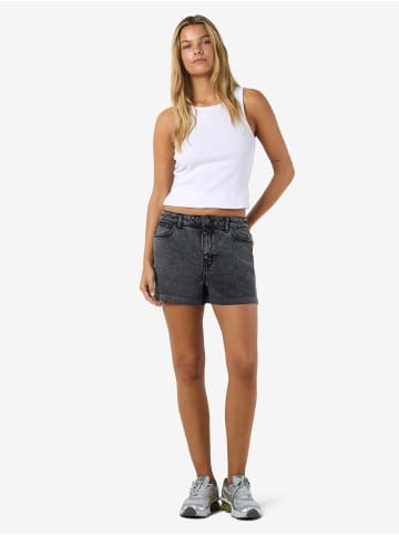 Noisy may Jeansshorts in Dark Grey Denim