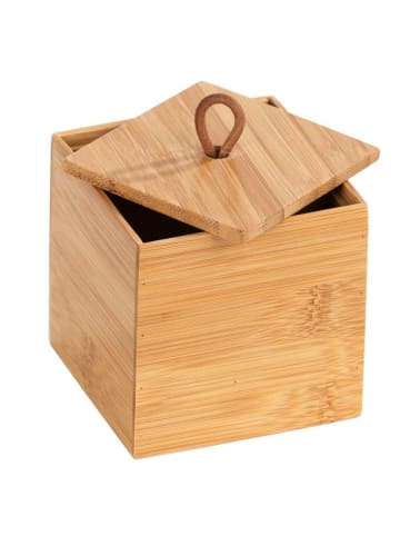 Wenko Badorganizer TERRA aus Bambus in Braun, (B) 9 x (H) 9 x (L) 9 cm