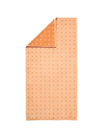 Erwin Müller Frottier, Jacquard Duschtuch 2er-Pack Sigmaringen in apricot