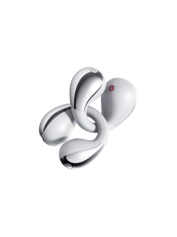 QCY Crossky Clip C30S kabellose Ohrclip Kopfhörer silber