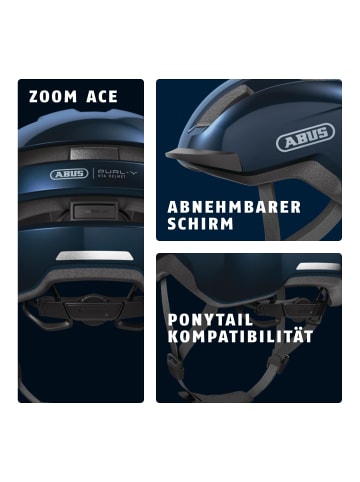 ABUS Fahrradhelm PURL-Y in midnight blue