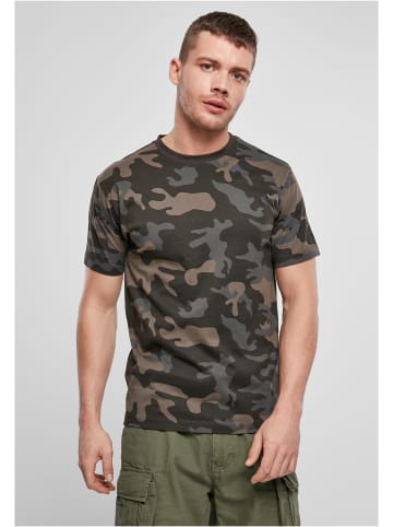 Brandit T-Shirts in darkcamo