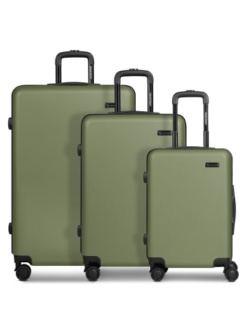Smartbox Edition 05 4 Rollen Kofferset 3-teilig in olive