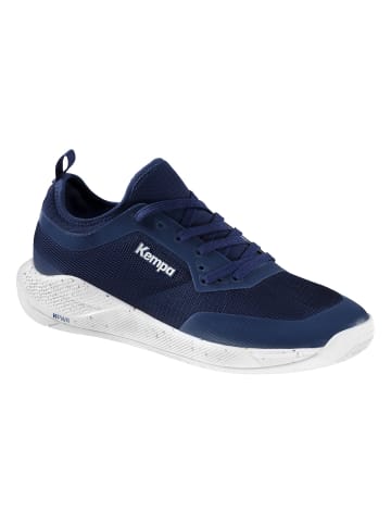 Kempa Hallen-Sport-Schuhe Kourtfly in blau/weiß